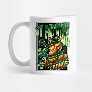 Leprechaun gold quote Mug